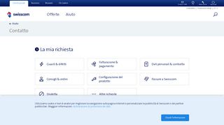 
                            8. Contatto - Hotline Swisscom