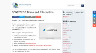 
                            10. CONTENIDO Demo Site » Try CONTENIDO without installing it