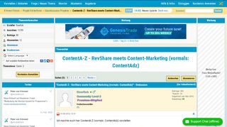 
                            12. ContentA-Z - RevShare meets Content-Marketing (vormals: ContentAdz ...