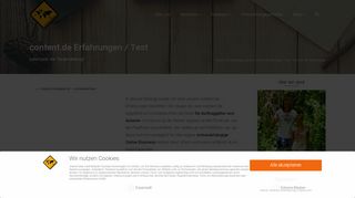 
                            9. content.de Erfahrungen / Test - lohnt sich die Texterstellung?