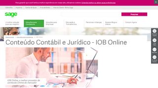 
                            6. Conteúdo Contábil e Jurídico | IOB Online - Sage