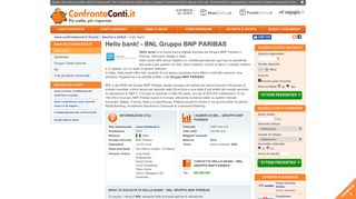 
                            11. Conti Hello bank! - BNL Gruppo BNP PARIBAS: è la scelta migliore ...