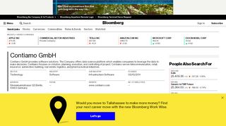 
                            13. Contiamo GmbH: Company Profile - Bloomberg