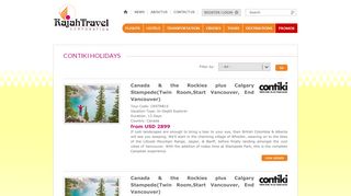
                            13. Contiki Holidays - Rajah Travel Corporation