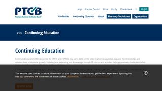 
                            7. Continuing Education - PTCB