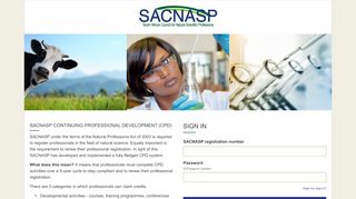 
                            12. Continuing Professional Development - SACNASP CPD