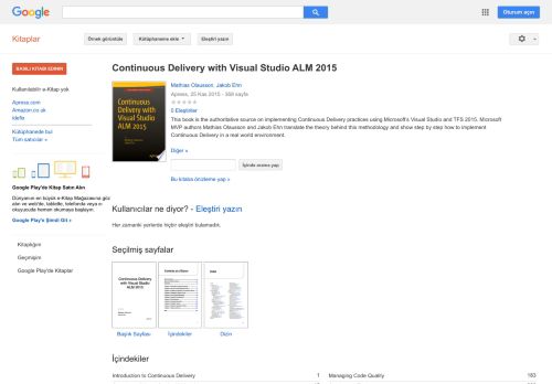 
                            9. Continuous Delivery with Visual Studio ALM 2015