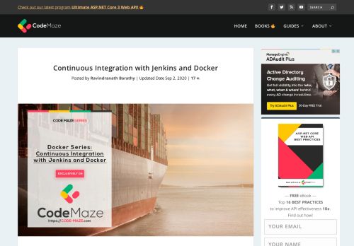 
                            4. Continuous Integration with Jenkins and Docker - Code Maze