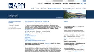 
                            9. Continuous Professional Learning | Alberta Professional Planners ...