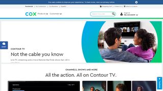 
                            3. Contour TV from Cox – Live TV, Streaming & On Demand | Cox ...