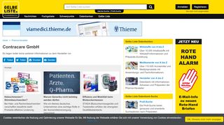 
                            3. Contracare GmbH – Hersteller-Infos und Präparate | Gelbe Liste