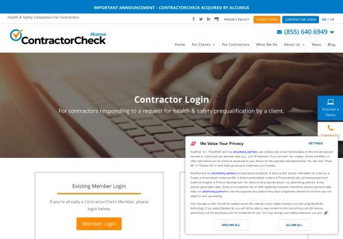 
                            5. Contractor Login | ContractorCheck