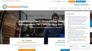 
                            6. ContractorCheck: Compliance Management for Contractors and Clients
