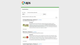 
                            11. Contractors | APS