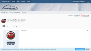 
                            6. Contracts für Europcar - Mietwagen-Talk.de