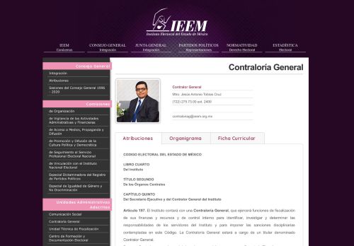 
                            1. Contraloría General - IEEM