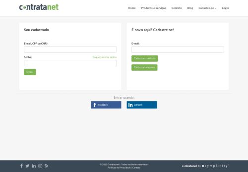 
                            10. Contratanet | Login