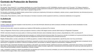 
                            9. Contrato de Protección de Dominio - Piensa Solutions