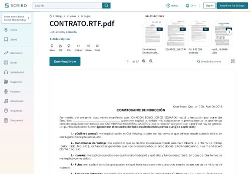 
                            8. CONTRATO.RTF.pdf - Scribd