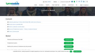 
                            7. Contratti e Moduli - Lycamobile