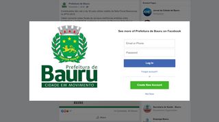 
                            10. Contribuintes têm até o dia 30 para... - Prefeitura de Bauru | Facebook