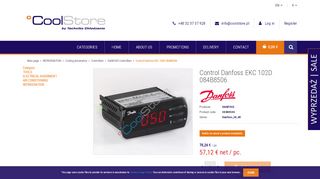 
                            6. Control Danfoss EKC 102D 084B8506 | CoolStore online store