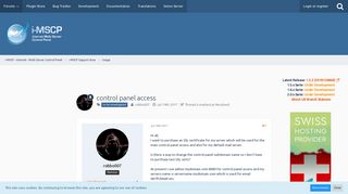 
                            5. control panel access - Usage - i-MSCP - internet - Multi Server ...