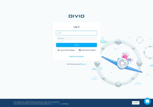 
                            10. Control Panel - Divio