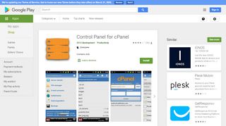 
                            9. Control Panel for cPanel - Apps on Google Play
