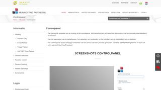 
                            9. Control Panel - Mijn Hosting Partner