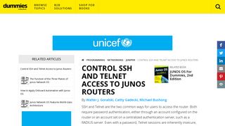 
                            6. Control SSH and Telnet Access to Junos Routers - dummies