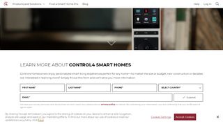 
                            8. Control4: Home Automation and Smart Home Systems