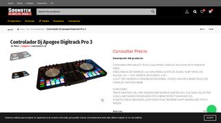 
                            9. Controlador Dj Apogee Digitrack Pro 3 – SOUNDTEK | NCG ...