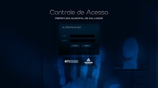 
                            1. Controle de Ponto - Login