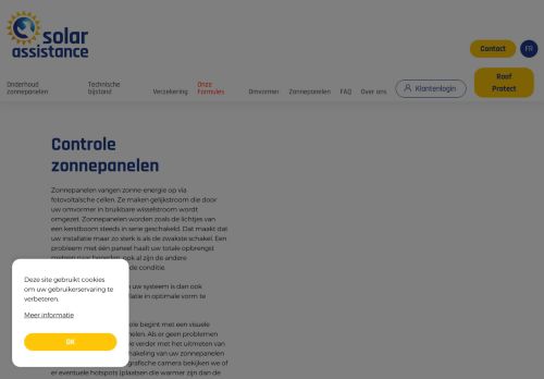 
                            4. Controle Zonnepanelen | Solar Assistance