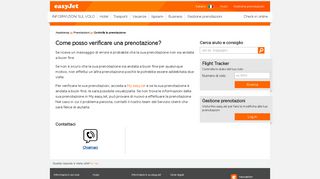 
                            5. Controlla la prenotazione | easyJet