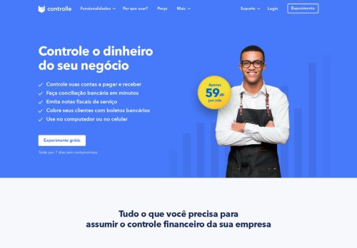 
                            4. Controlle: Sistema de gestão financeira online para pequenas ...