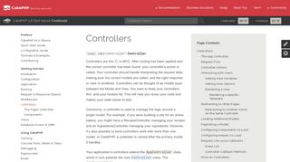 
                            13. Controllers - 3.7 - CakePHP cookbook