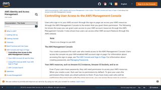 
                            13. Controlling User Access to the AWS Management Console - AWS ...