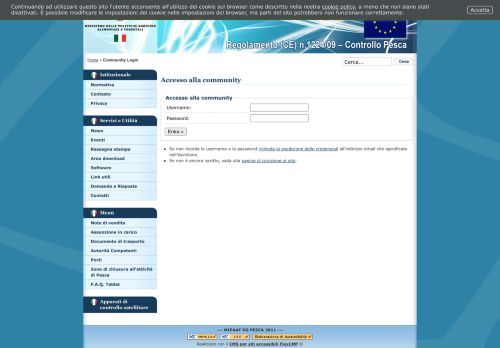 
                            5. Controllo Pesca - Community Login