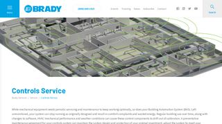 
                            11. Controls Service | Preventative Maintenance | Brady - Brady Services