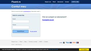 
                            7. Contul meu - Fluent.ro