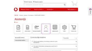 
                            3. Contul tău My Vodafone - Vodafone.ro