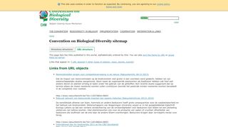 
                            6. Convention on Biological Diversity - Belgian Clearing House ...
