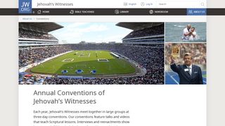
                            5. Conventions of Jehovah's Witnesses | JW.ORG