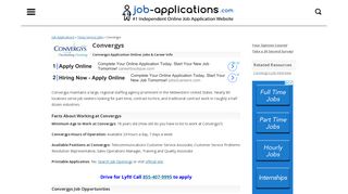 
                            8. Convergys Application, Jobs & Careers Online - Job-Applications.com