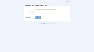 
                            12. Converis Support Forum (CSF)