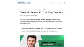 
                            4. Conversão Extrema 2017, de Tiago Tessmann -【Tudo Sobre o Curso】