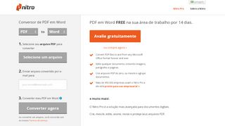 
                            11. Conversor de PDF a Word – 100% Grátis