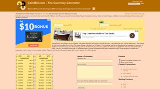 
                            6. Convert Bitcoins (BTC) and Indian Rupees (INR): Currency Exchange ...